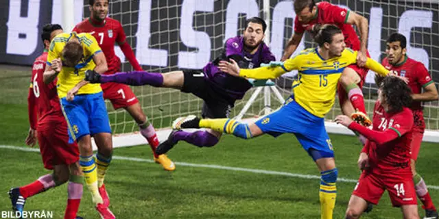 Matchrapport: Sverige - Iran 3-1