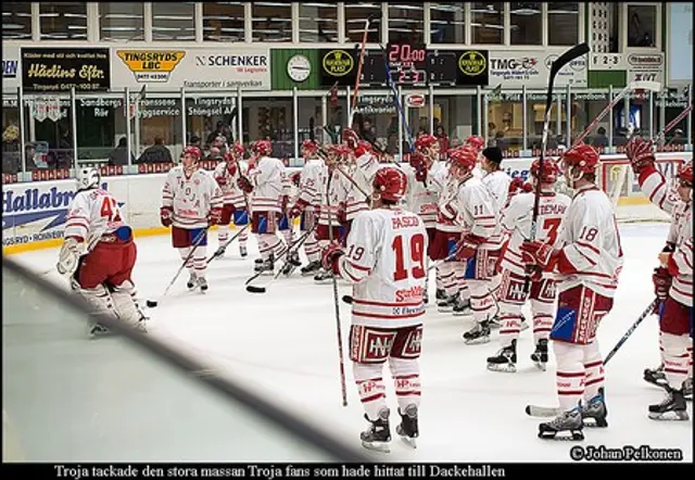 Troja klart f&ouml;r playoff