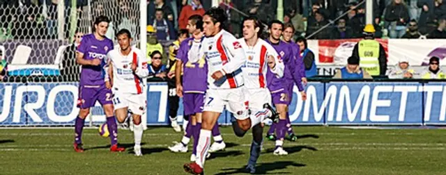 Fiorentina – Catania 2-1: Tabellvarning