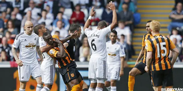 Swansea-Hull: 3-1