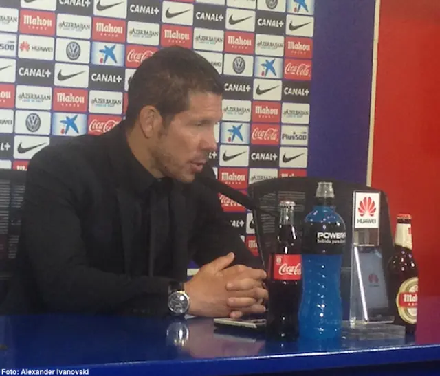 Simeone: "Får uppföra mig bättre"