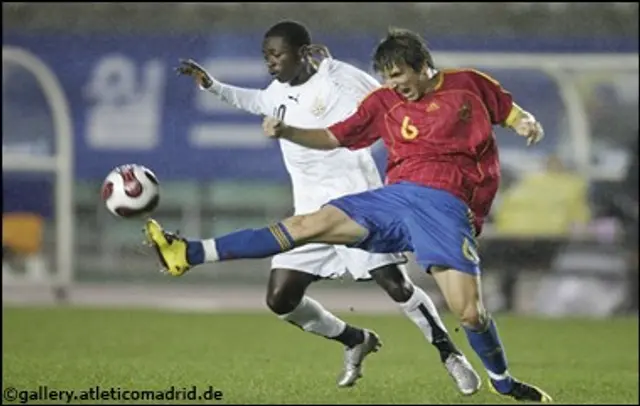 Nacho p&aring; mitten tillsammans med Raúl García!