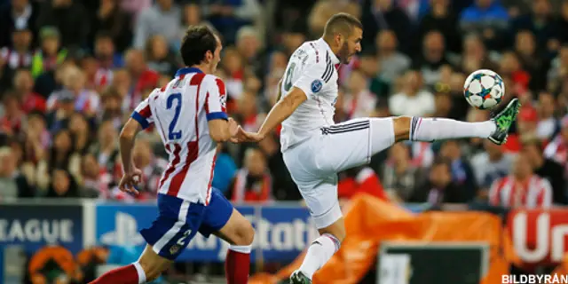 Atletico Madrid - Real Madrid 0-0: Öppen retur väntar