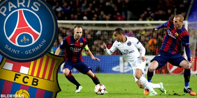 Inför Paris SG - FC Barcelona