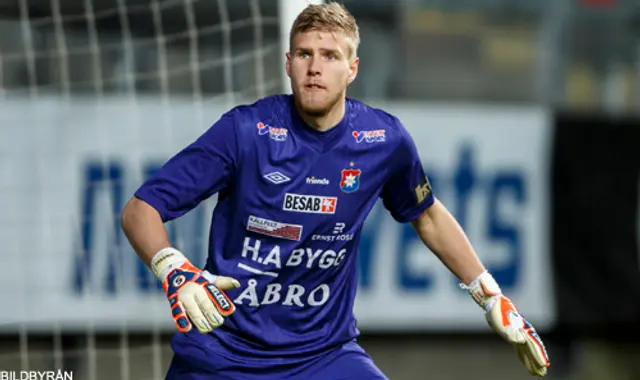 Fredrik Andersson jagas av Gefle