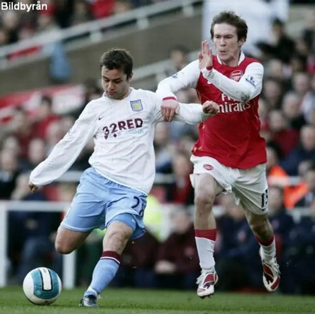 Officiella Startelvor Aston Villa - Middlesbrough - Olof Mellberg p&aring; b&auml;nken !