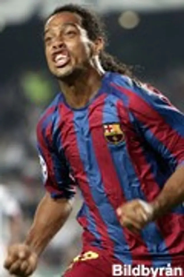 Ronaldinho h&aring;ller segersviten intakt