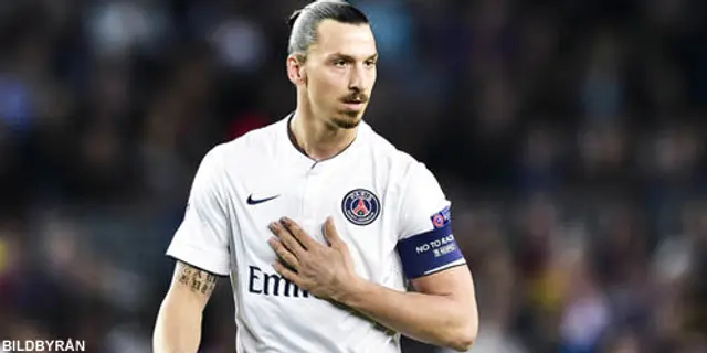 PSG-notiser: Zlatan Ibrahimovic skadad, missar ligastarten mot Lille