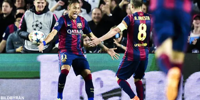 Neymar skjuter Barcelona till semifinal i Champions League!