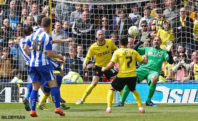 Watford missade seriesegern efter övertidsmål