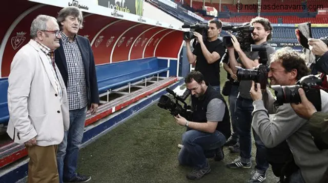 Martin Monreal tar över i Osasuna