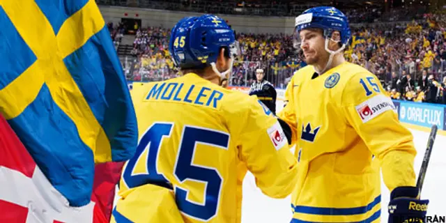 Tre Kronor slog Schweiz med uddamålet