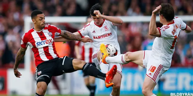 Inför Middlesbrough-Brentford