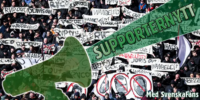 Supporternytt: Protester i Rotterdam och Marseille