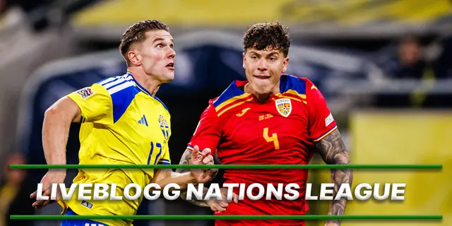 LIVE: Rumänien – Sverige