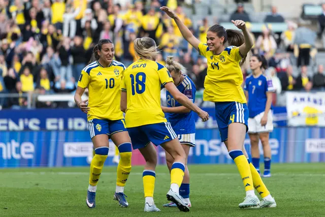 Spelarbetyg: Sverige - Italien