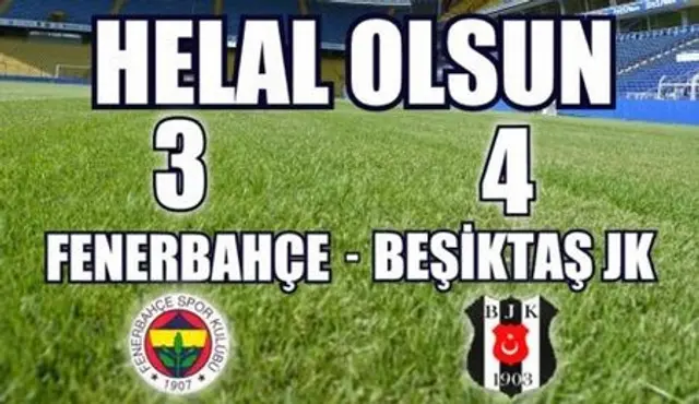 Inf&ouml;r derbyn: Besiktas JK - fenerbahce