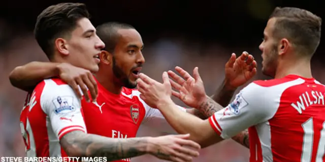 Matchrapport: Arsenal - West Bromwich 4-1 (4-0)