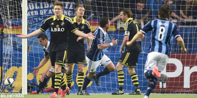 Djurgården - Solna AIK 2-2: Stark uppryckning gav en poäng med mersmak