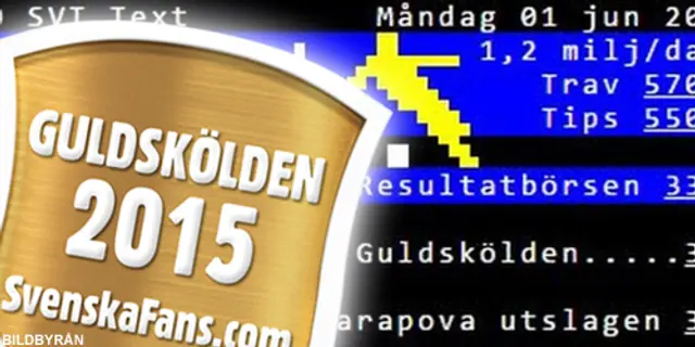 Guldskölden 2015, SVT TextTV: ”En snabb och avskalad tjänst”