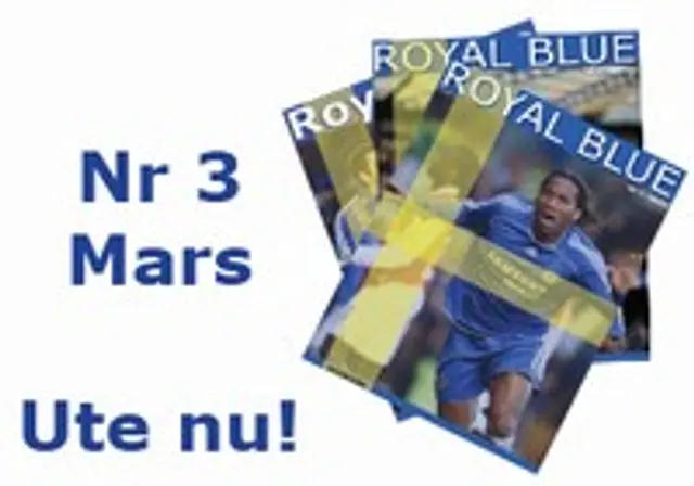 Royal Blue nr 3 - ute nu!