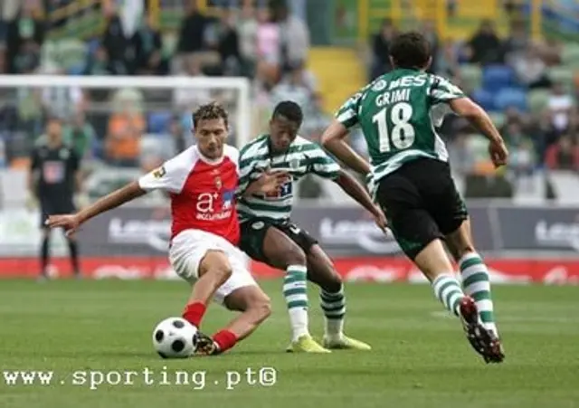 Inf&ouml;r Liga Sagres: Braga – Sporting Clube de Portugal