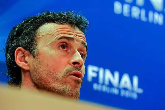 Luis Enrique: ”Det handlar inte om att vinna Champions League, det handlar om att vinna trippeln”