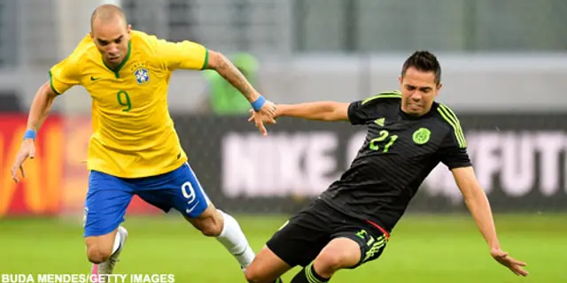 Brasilien - Mexiko 2-0: Seger i avslaget genrep