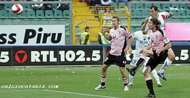 Palermo – Catania 1-0: Sn&ouml;plig uddam&aring;lsf&ouml;rlust