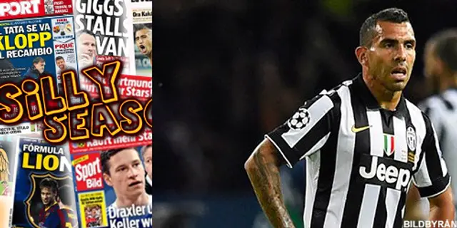 Sillysvepet: Tevez lämnar Juve