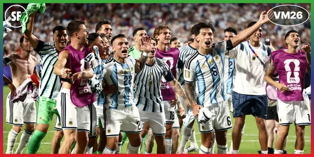Argentina klara för semifinal - Där England väntar