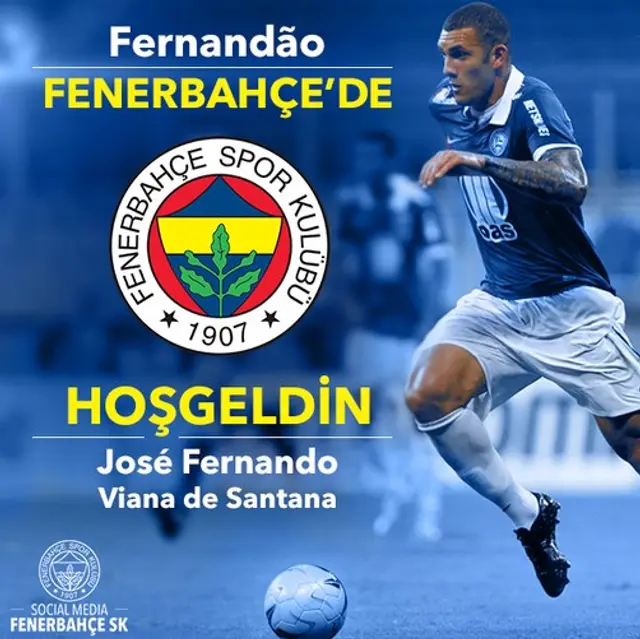 OFFICIELLT: Fernandão till Fenerbahçe