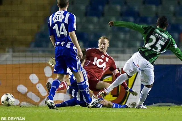 Christensen r&auml;ddade po&auml;ng mot GAIS