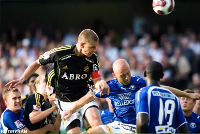 Daniel Arnefjord p&aring; v&auml;g bort fr&aring;n AIK