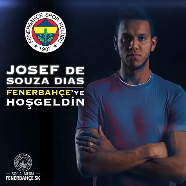 OFFICIELLT: Josef de Souza till Fenerbahçe