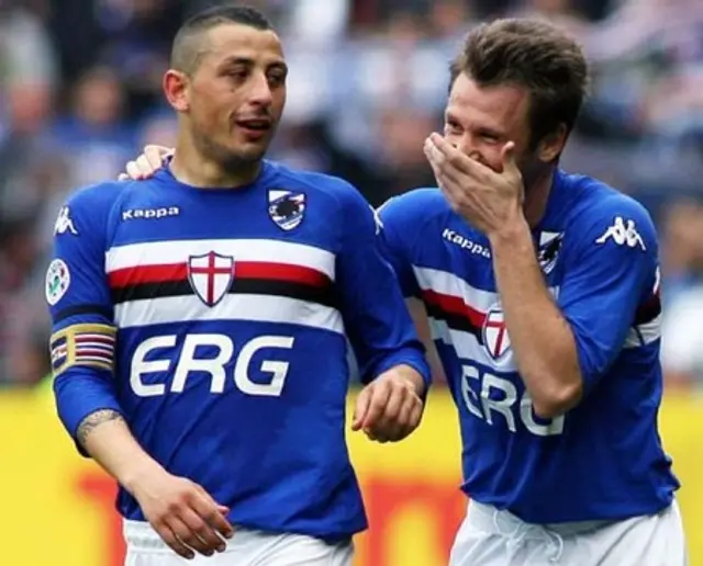 F&aring;r Mister spille med et ekte kapteinsbind fra U.C. Sampdoria?