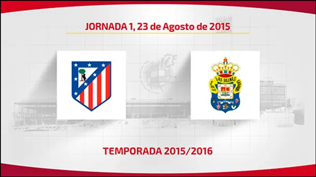 Atlético de Madrid inleder ligaspelet mot UD Las Palmas *Uppdaterad med hela spelschemat*