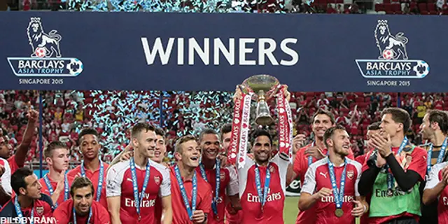 Arsenals Trophy Banner uppdaterad