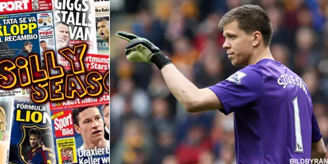 Sillysvepet: Roma vill låna Szczesny – Cambiasso stannar inte 