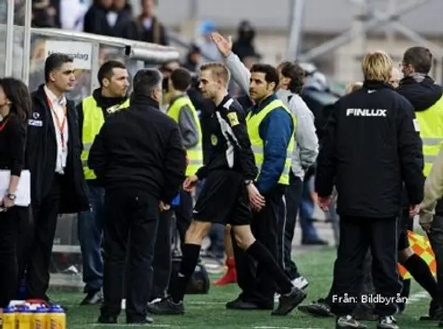 Platt fall i S&ouml;dert&auml;lje (Syrianska-Bajen 4-6)