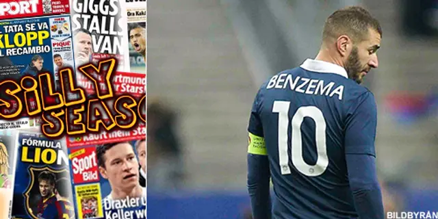 Sillysvepet: Arsenal går hårt efter Benzema