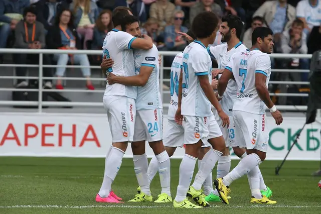 Ural 1 - 4 Zenit. Enkel seger för mästarna