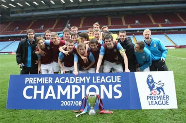 Aston Villa Vann Premier Academy League ! - Slog Manchester City i finalen med 2-0