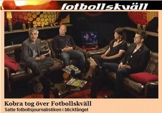 Kobra goes Fotbollskv&auml;ll 