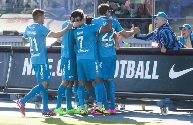 Zenit 3 - 0 Terek. Sjatov glänste i enkel seger