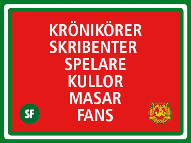 Krönikörer, skribenter, spelare, kullor, masar, fans