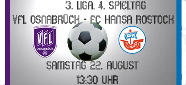 Inför VfL Osnabrück - Hansa Rostock