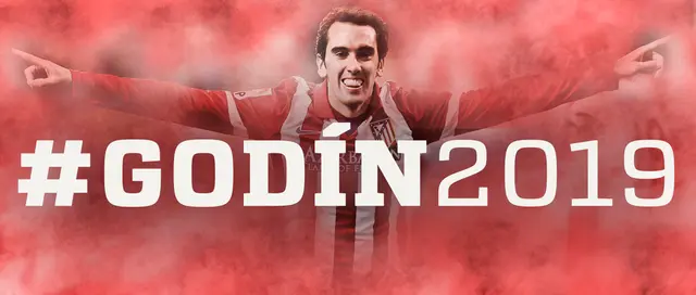 Officiellt: Diego Godín förlänger till 2019