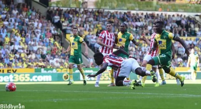 Matchrapport Norwich-Stoke 1-1