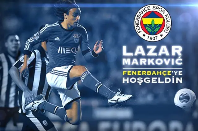 OFFICIELLT: Lazar Markovic till Fenerbahçe